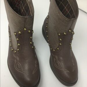 Yellow Box Faux Leather Boots
